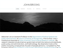 Tablet Screenshot of johnebrooks.com